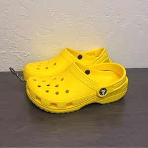 Crocs Classic Clog Yellow Sandals, Unisex, Kids